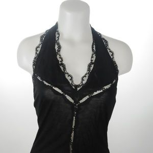 Joelle - Black Halter Lingerie - Gruppo LaPerla